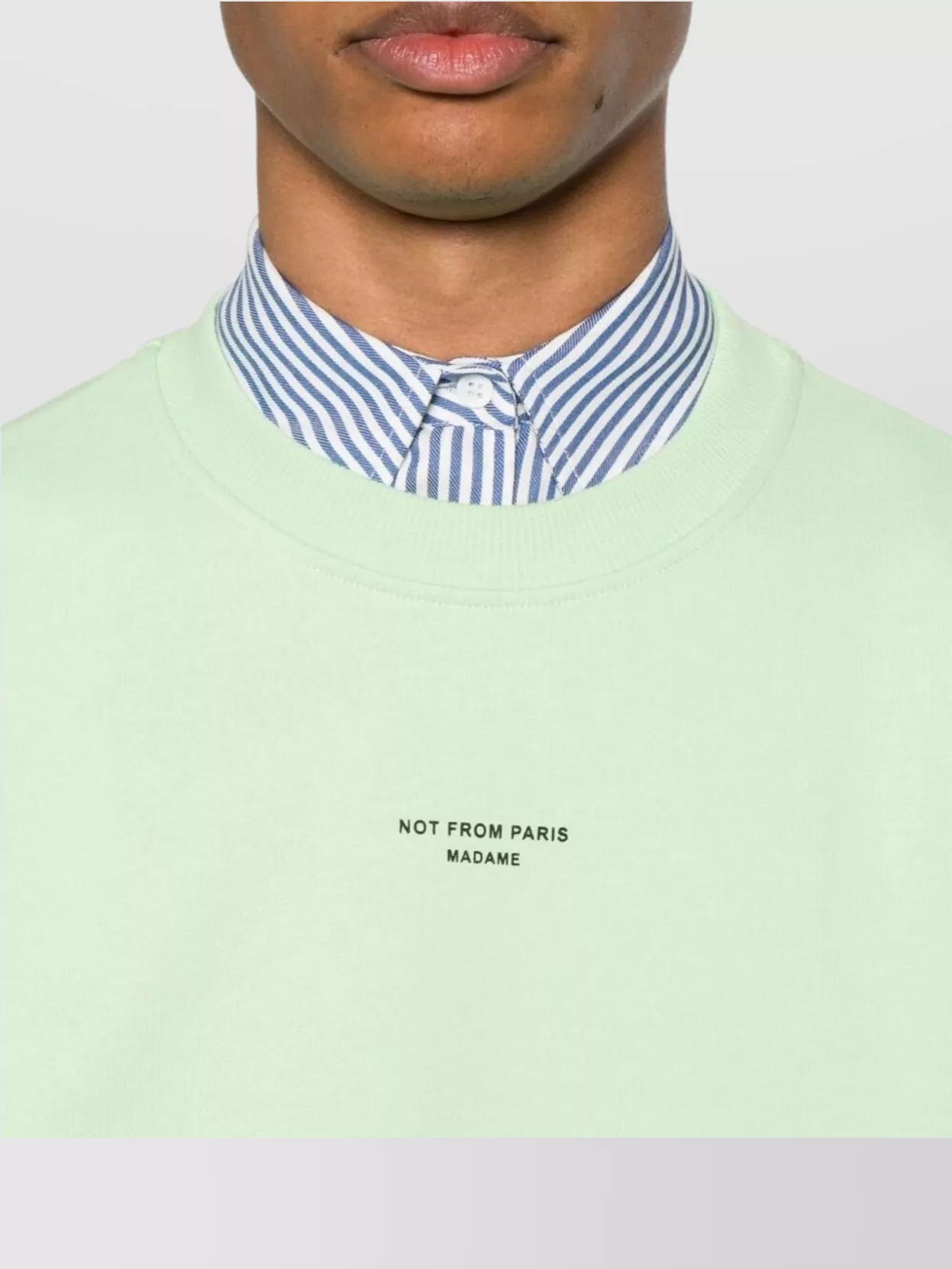 Drôle De Monsieur Logo Crew Neck Sweatshirt