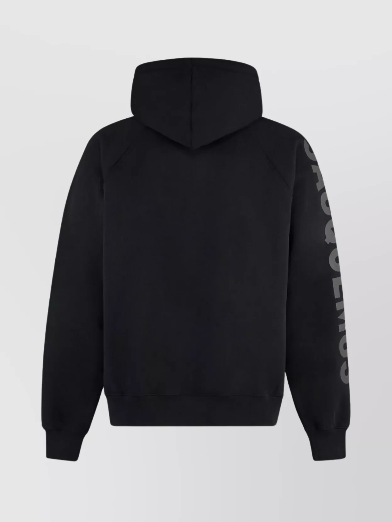 Jacquemus Hooded Typo Sweatshirt With Logoed Sleeve
