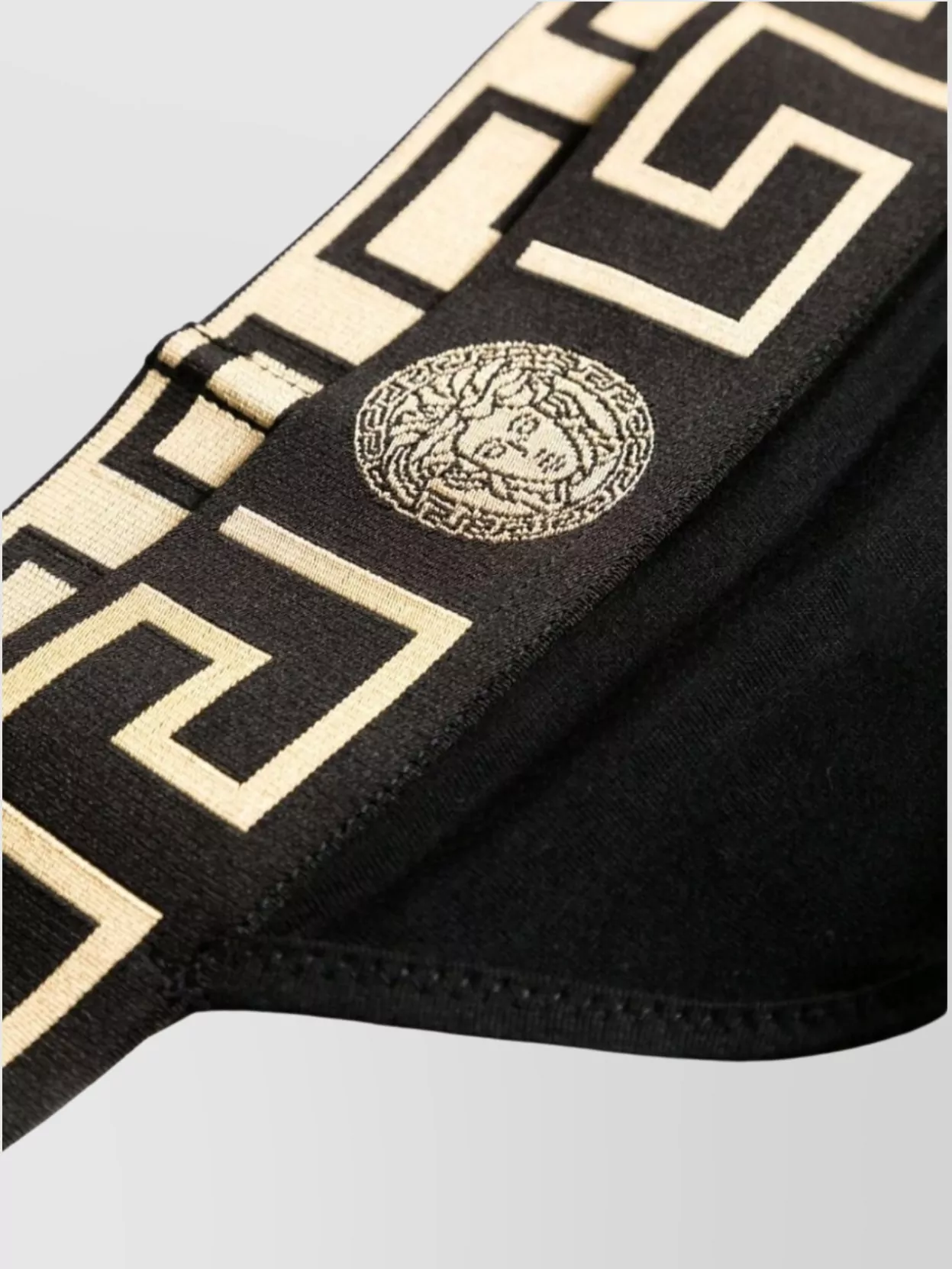 Versace Stretch Lingerie With Greca Motif Detail