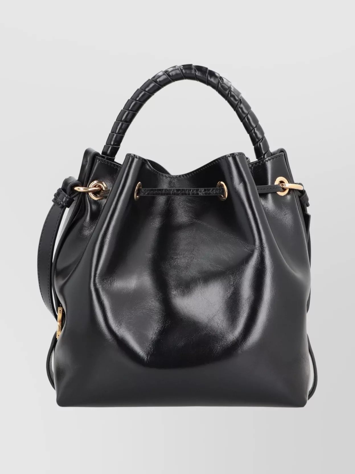 Chloé Leather Bucket Bag Adjustable Strap