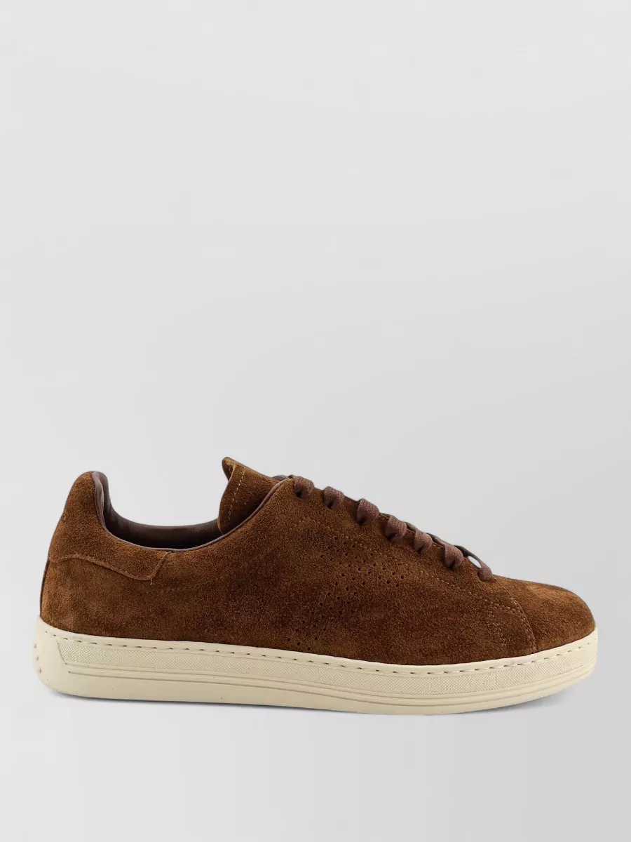 Tom Ford Suede Lace-Up Sneakers