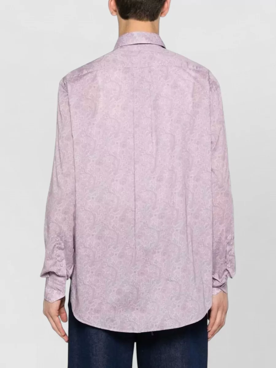 Etro Paisley Print Long-Sleeve Shirt