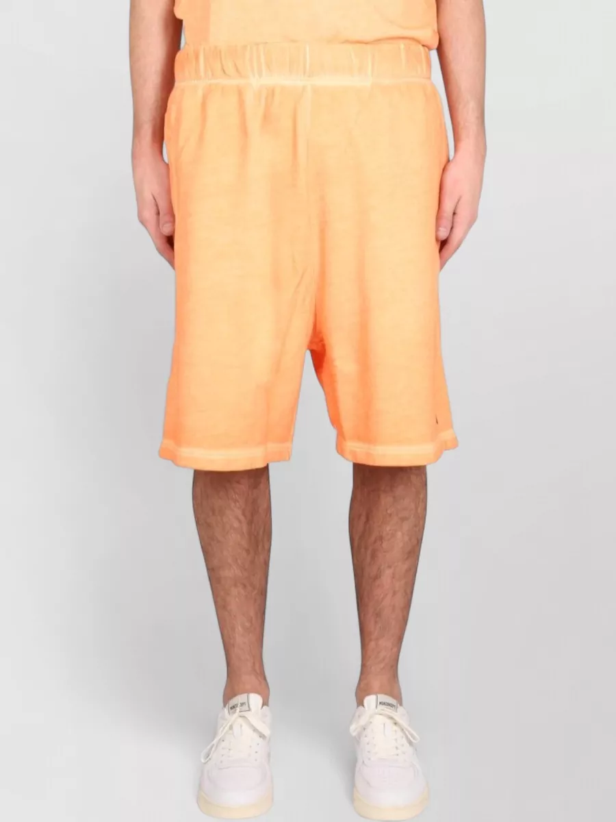 Marcelo Burlon County Of Milan cotton logo bermuda shorts