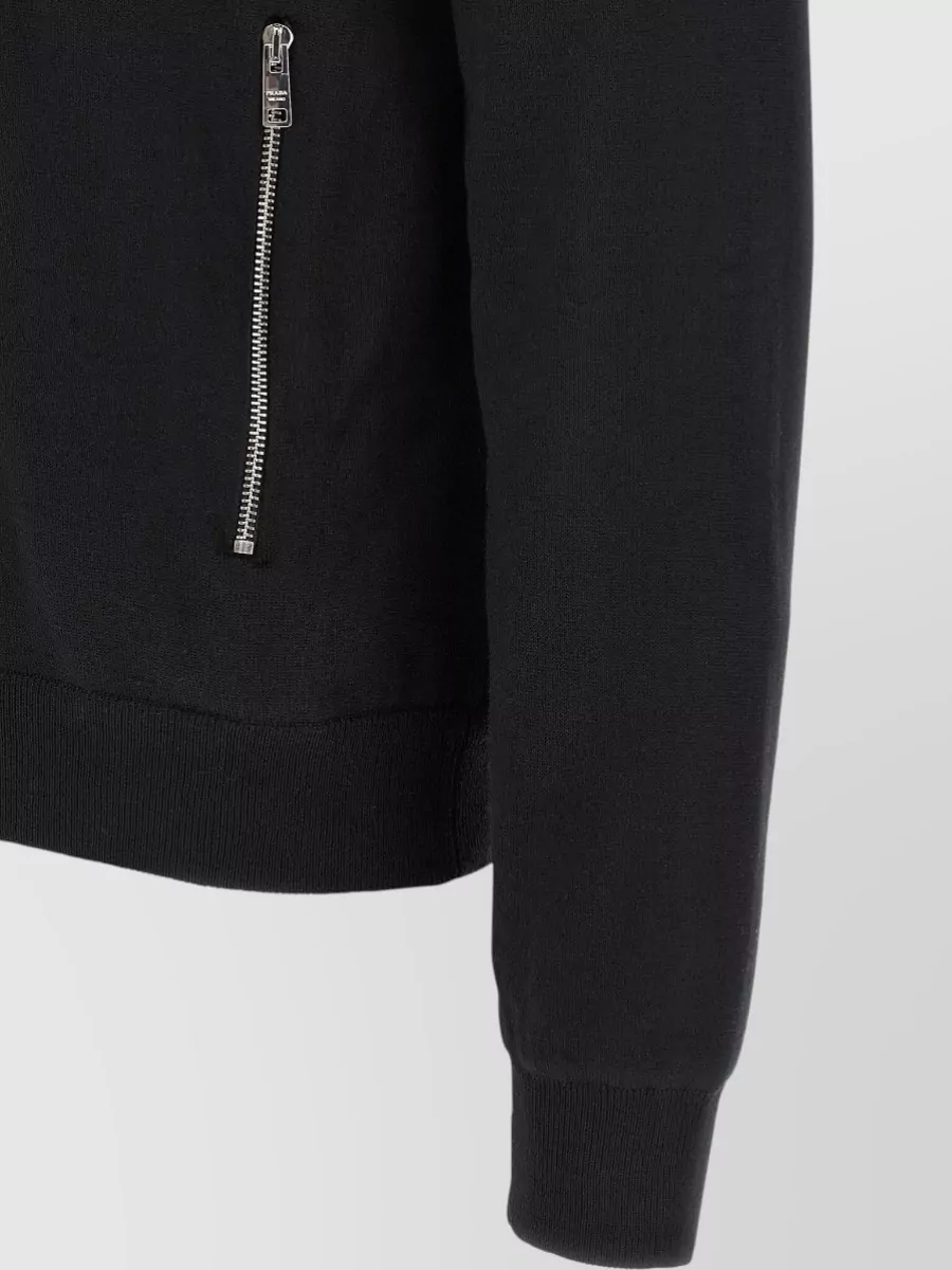 Prada Reversible Slim-Fit Stand-Collar Lightweight Jacket
