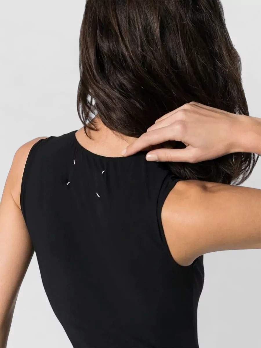 Maison Margiela Round Neck Sleeveless Stretch Body