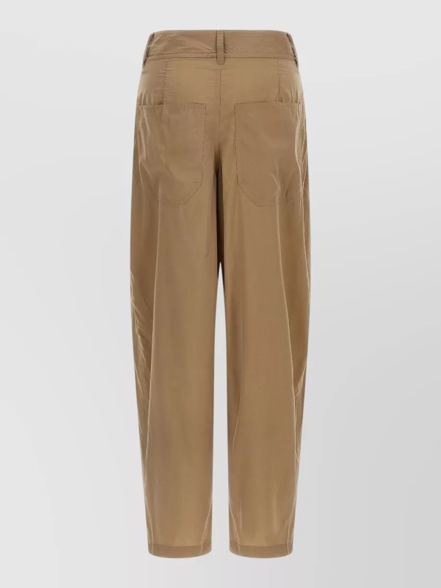 Isabel Marant High-Rise Wide-Leg Cropped Trousers