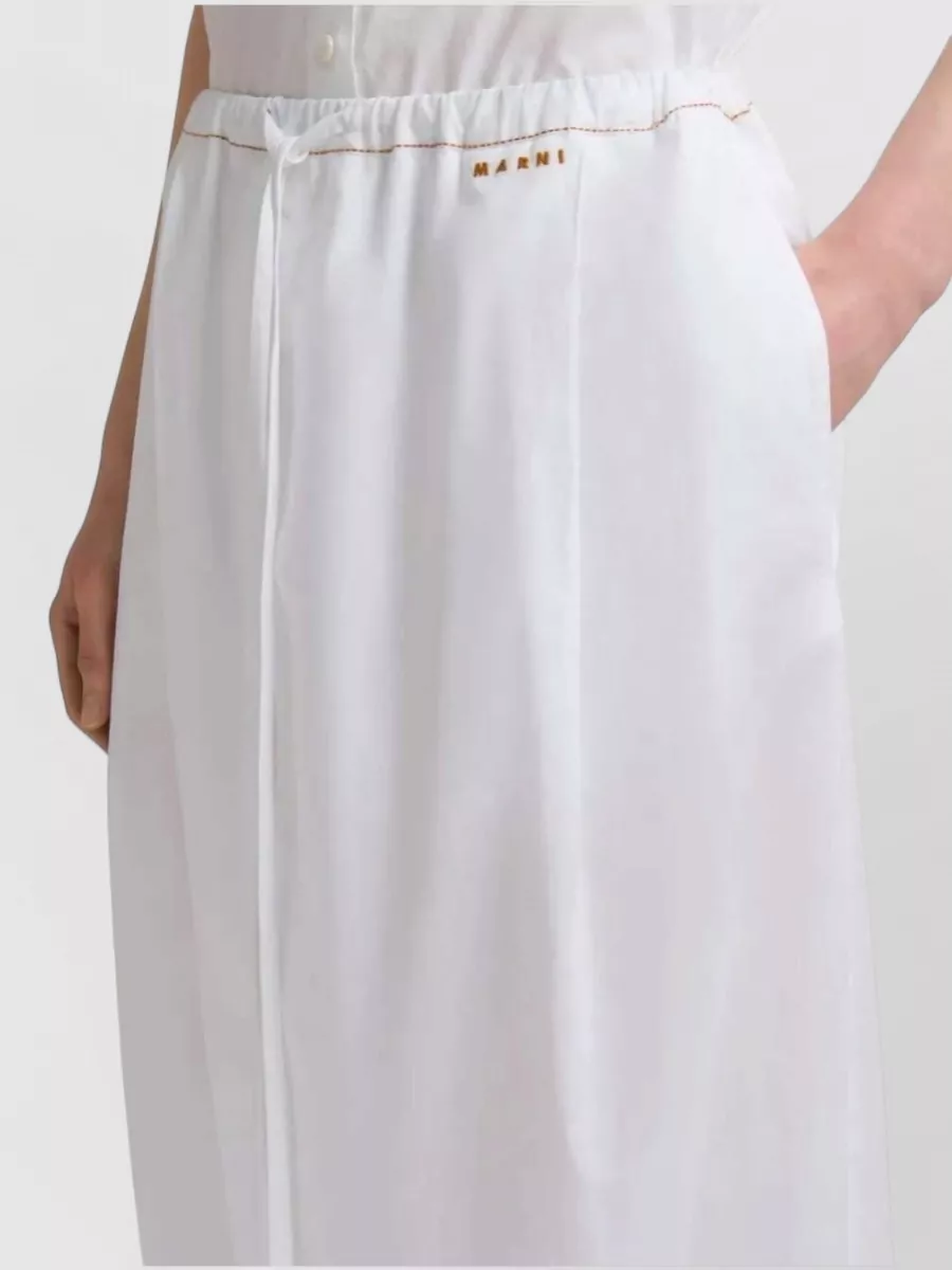 Marni Cotton Wide-Leg Trousers