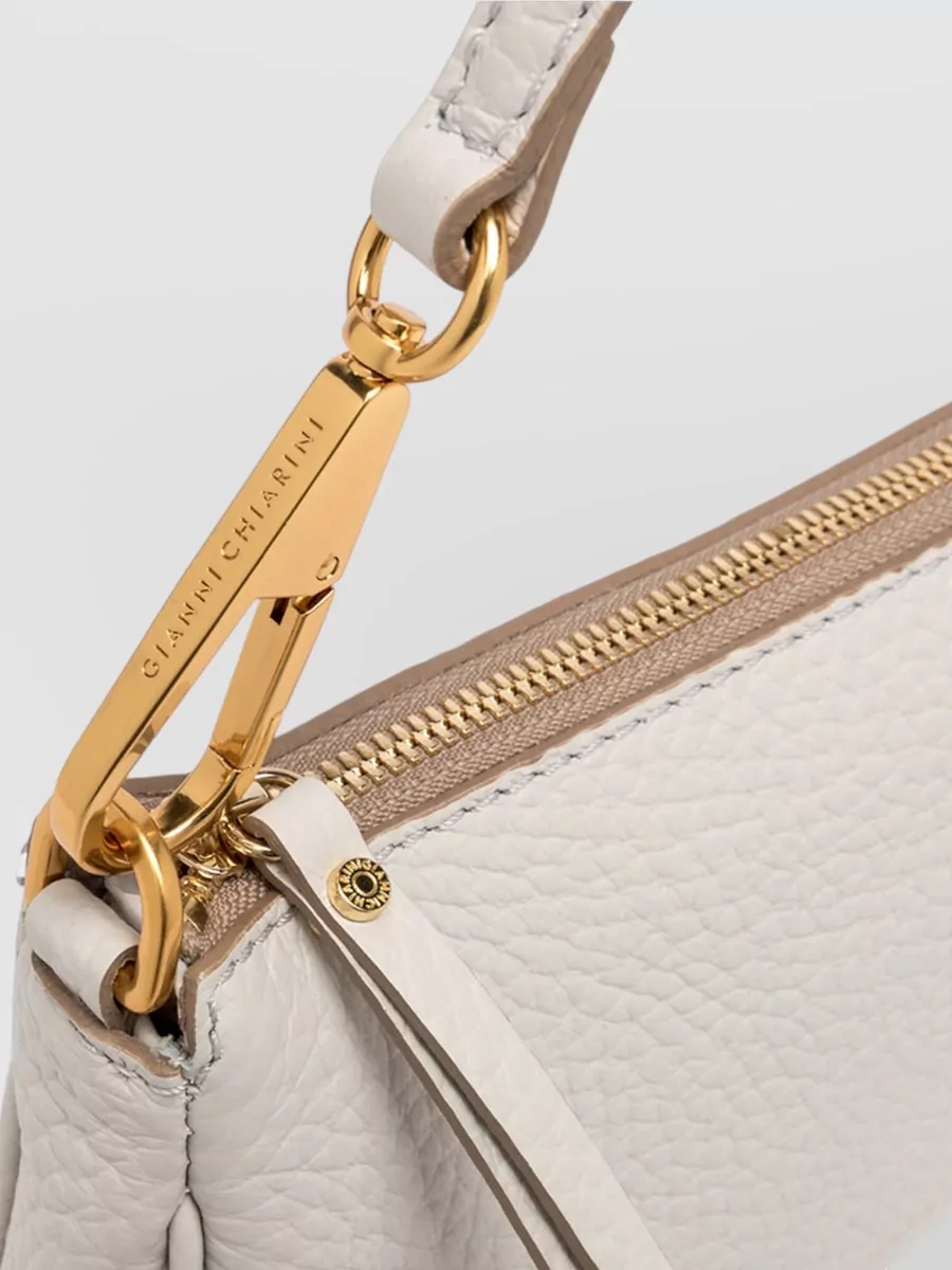 Gianni Chiarini Brooke Leather Shoulder Bag Adjustable Strap