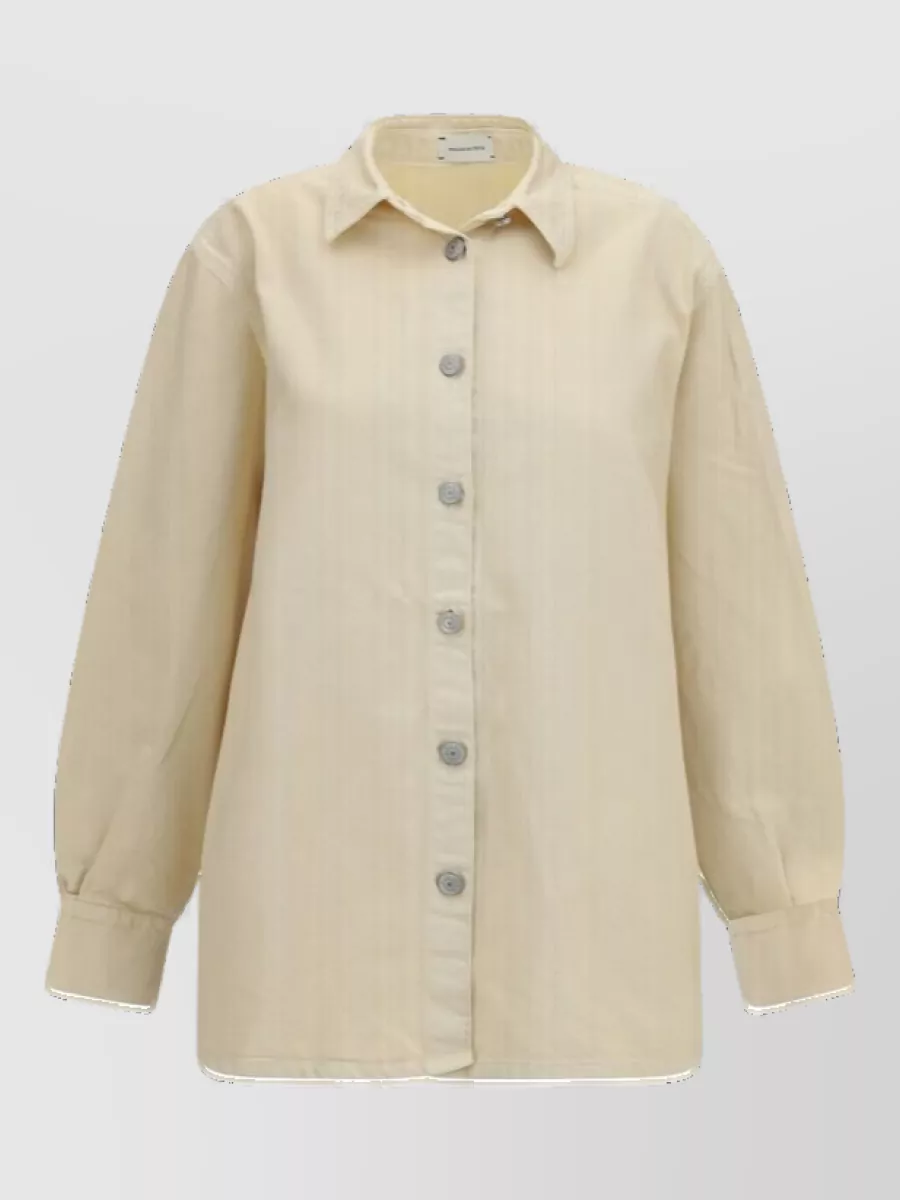 Magda Butrym denim shirt