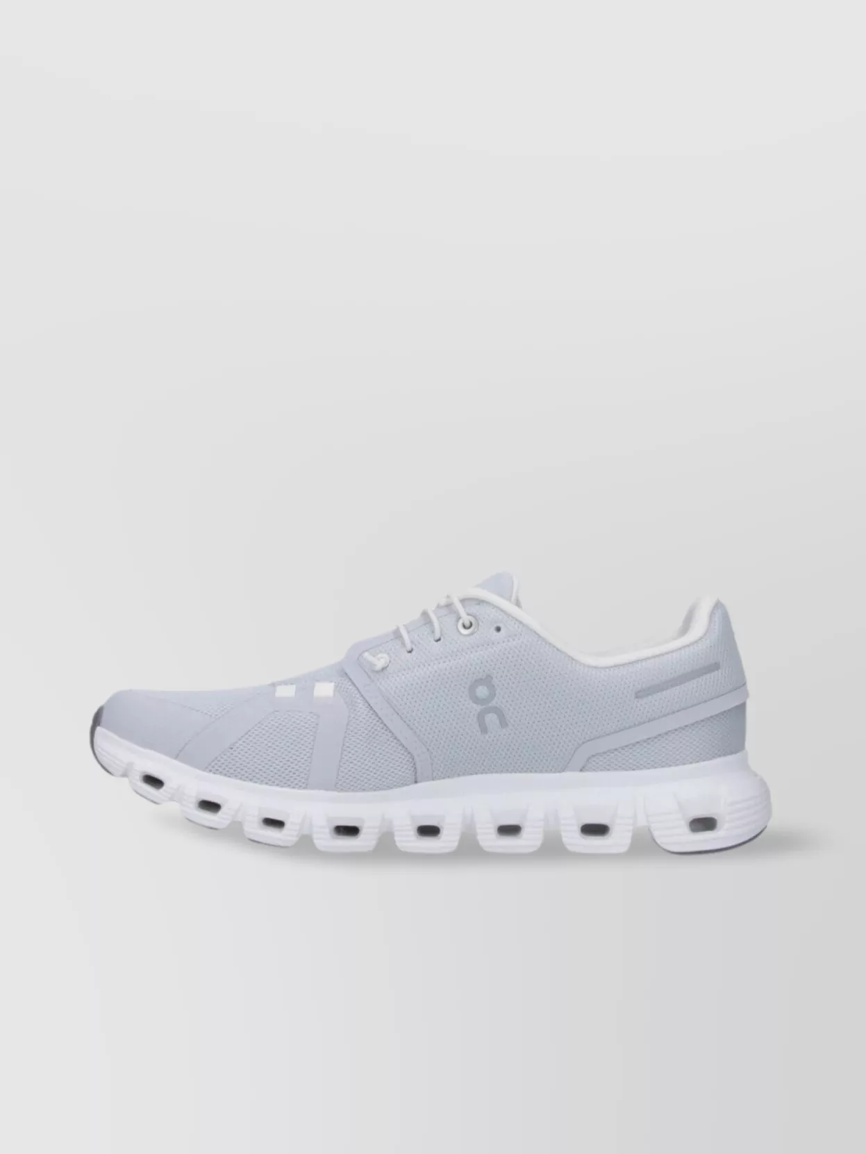 On Low Top Sneakers With Mesh Upper And Rubber Outsole