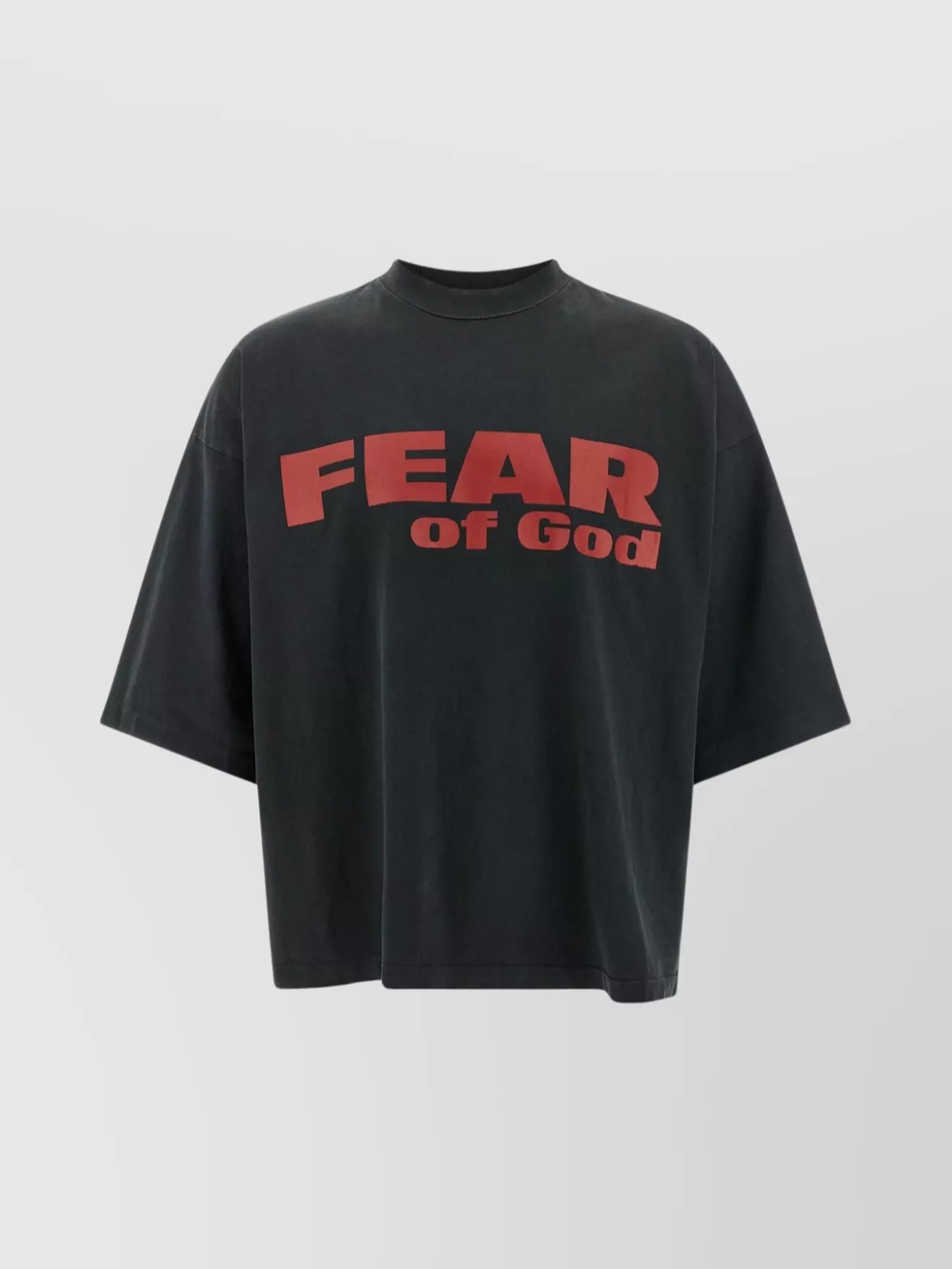 Fear Of God Overcome Challenges Graphic T-shirt In Black