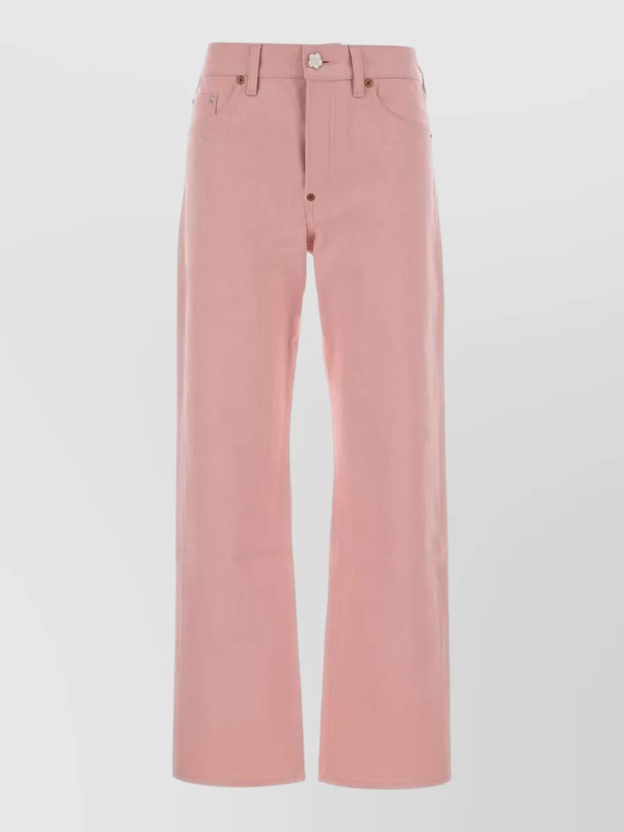 Kenzo denim straight-leg trousers