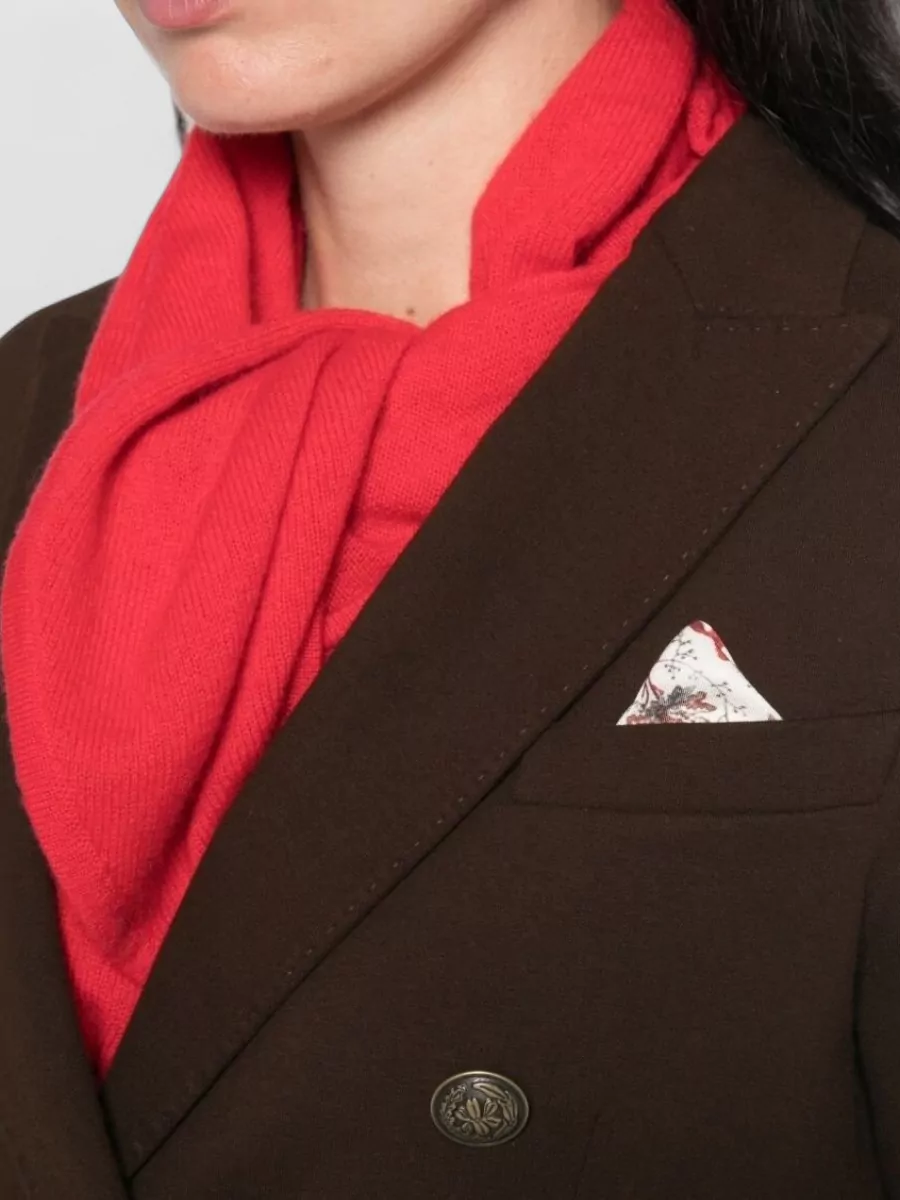 Circolo 1901 Cotton Double-Breasted Suit Jacket