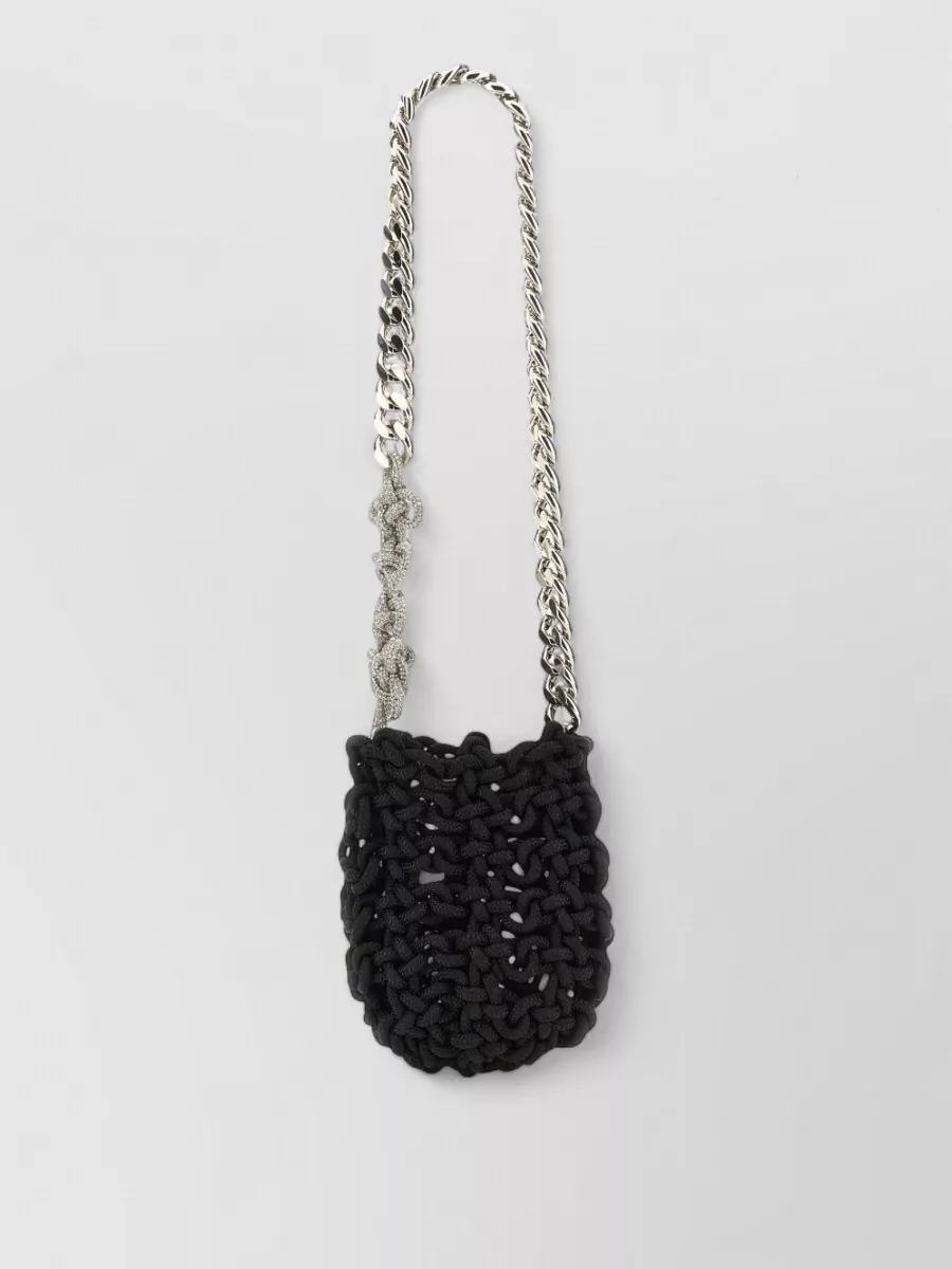 Kara mini nylon shoulder bag