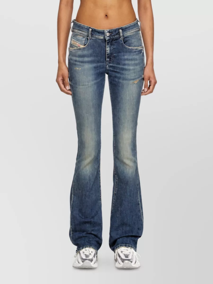 Diesel Denim Flared Trousers