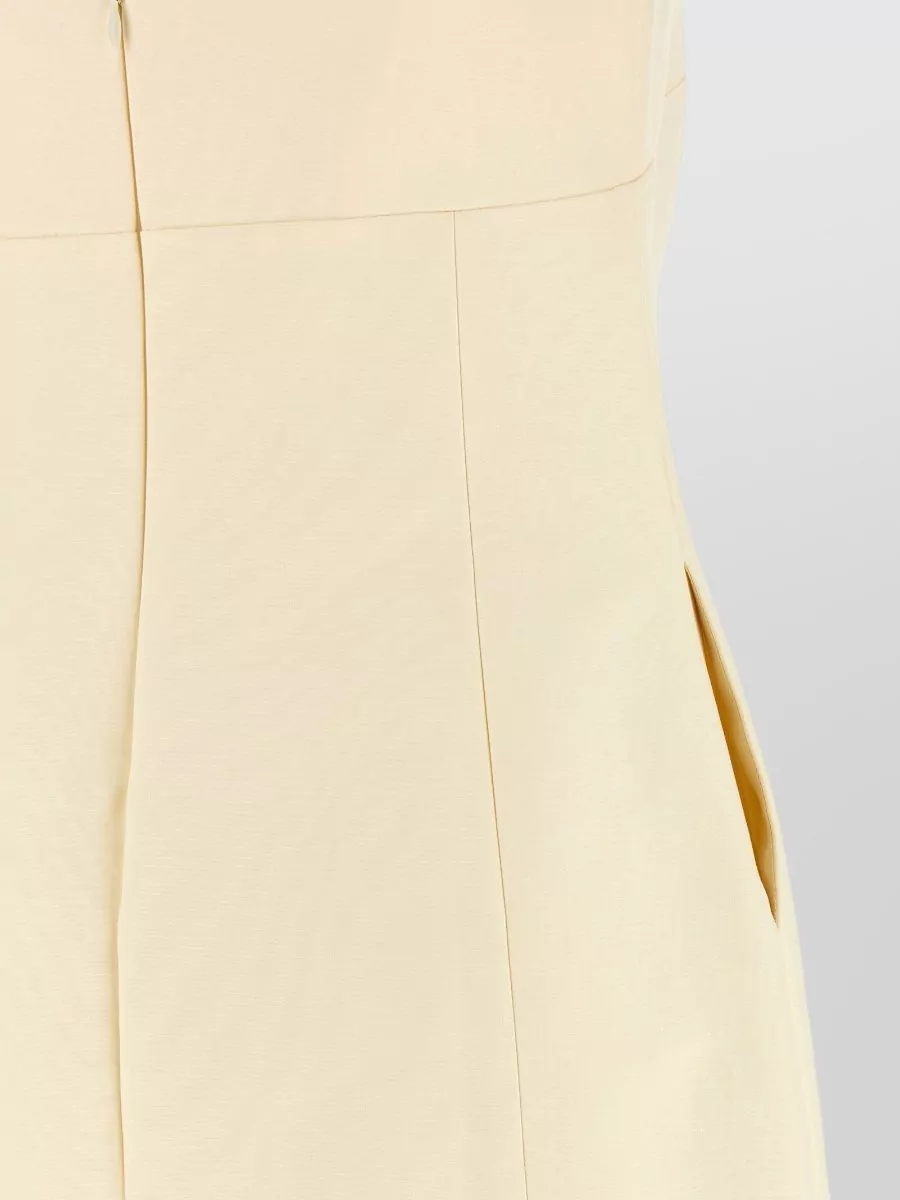 Entire Studios Cotton Panelled Mini Dress