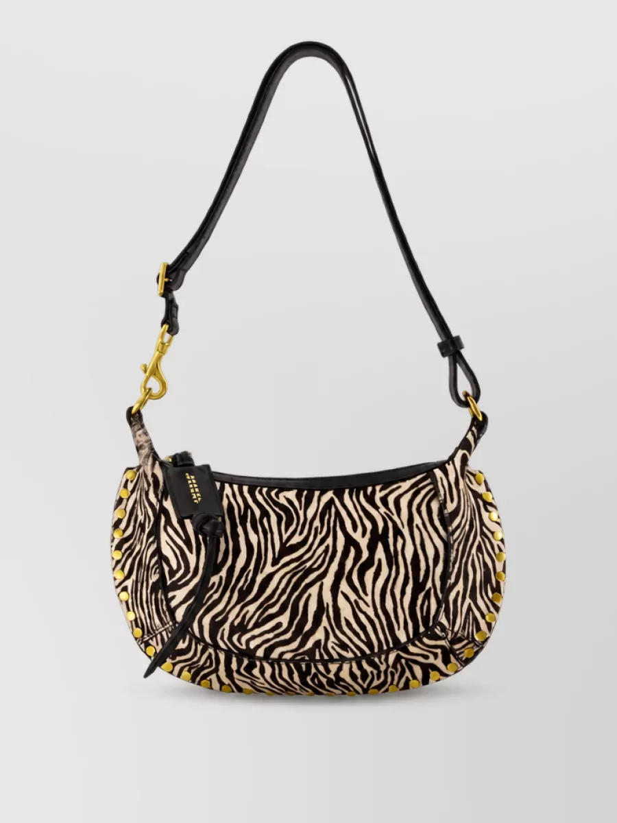 Isabel Marant oskan moon leather clutch bag