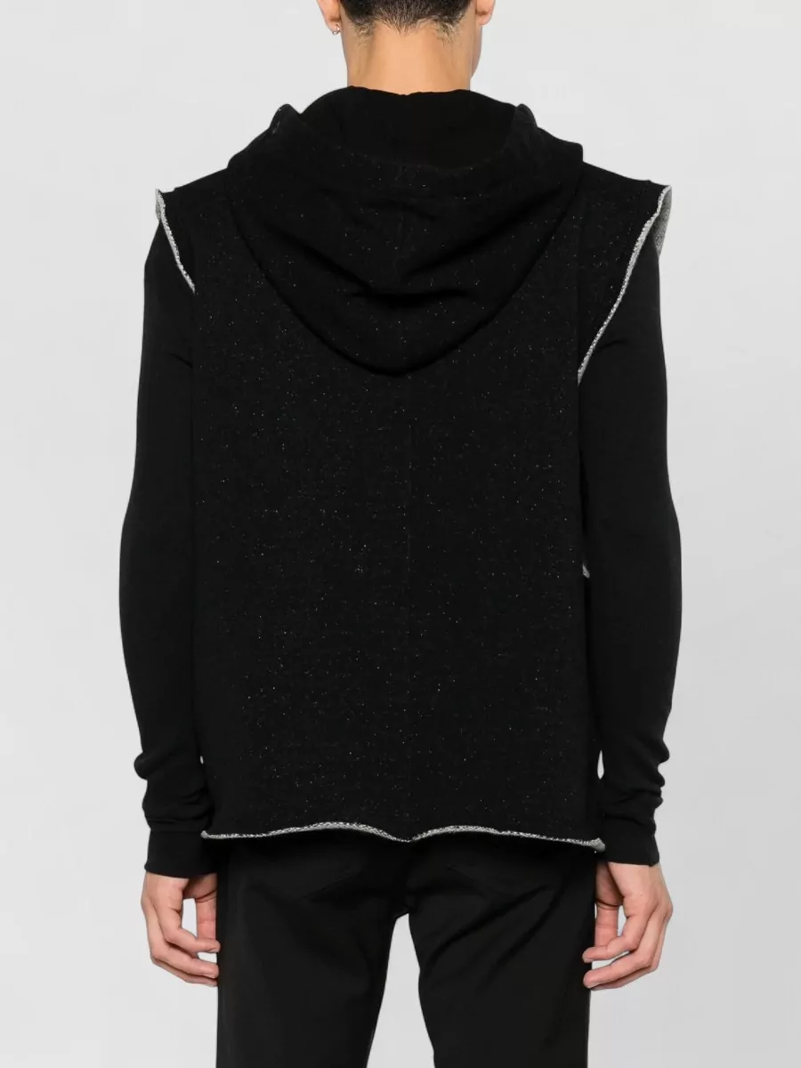 Rick Owens Hooded Sweatshirt Vest