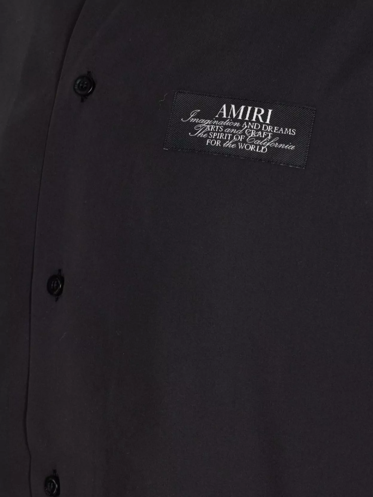 Amiri Sport Bowling Shirt Regular Collar