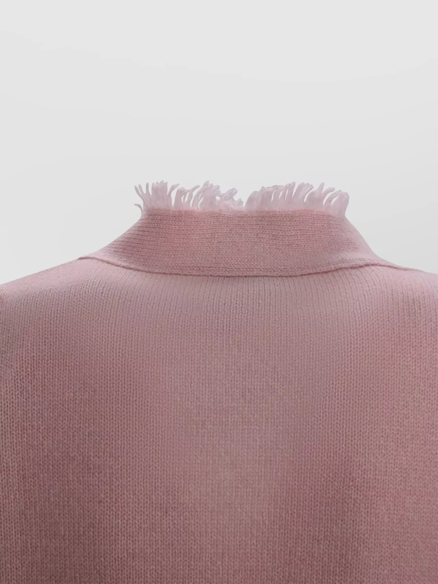 Kujten Cashmere Cropped Oversized Vest