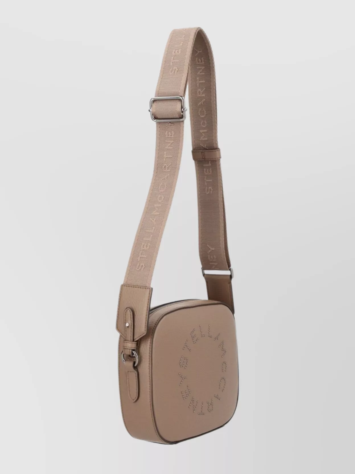 Stella Mccartney Textured Shoulder Bag Adjustable Strap