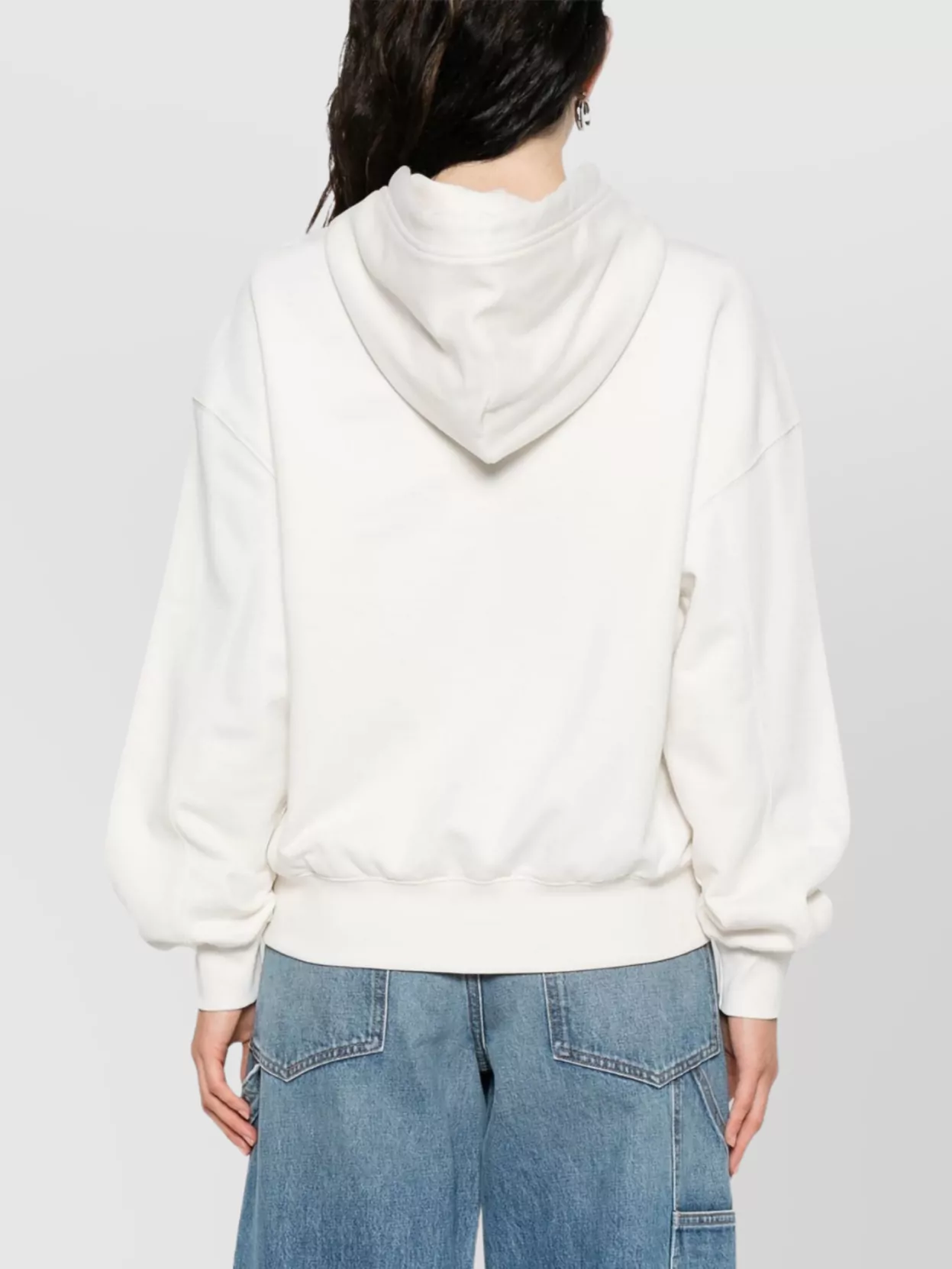 Calvin Klein Modern Casual Hooded Knitwear In White