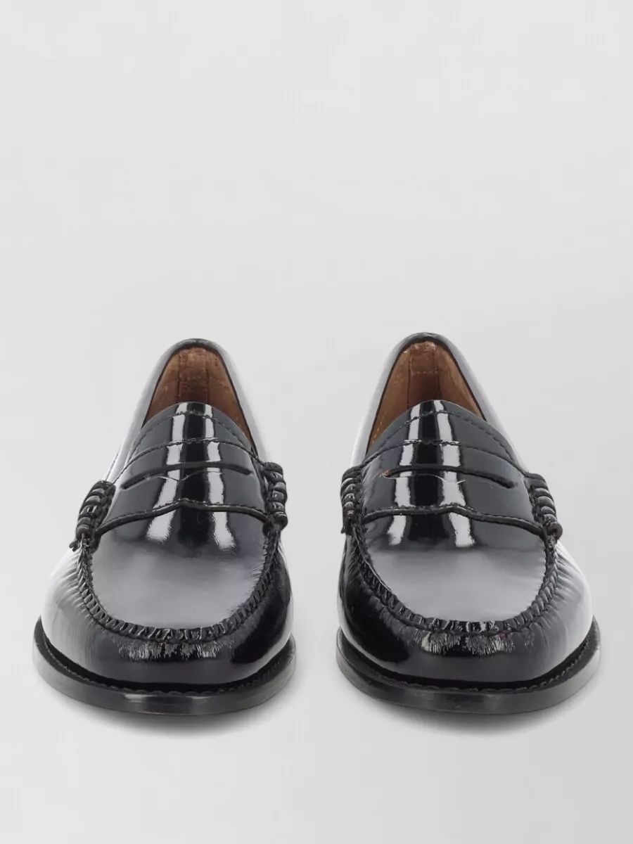 G.H. Bass leather penny loafers