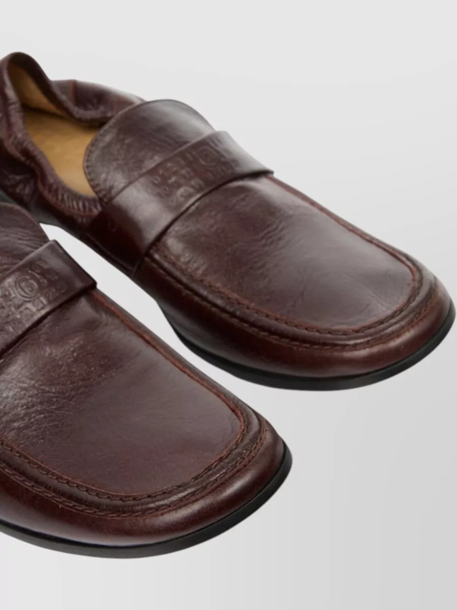 Mm6 Maison Margiela Leather Loafers