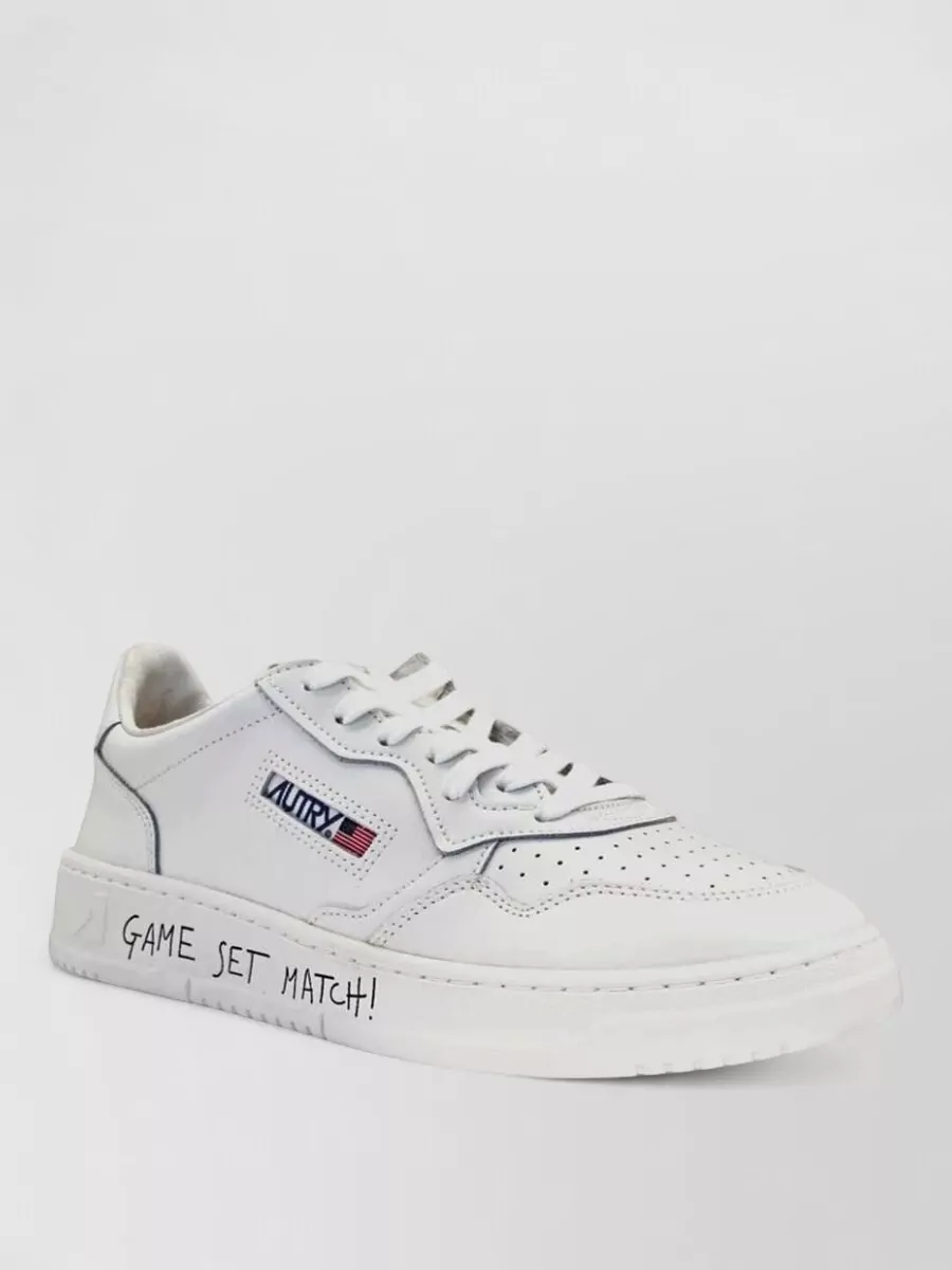 Autry leather low-top sneakers