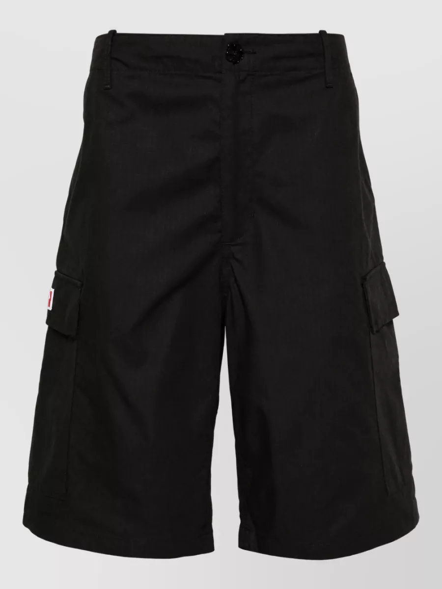 Kenzo Cotton cargo shorts