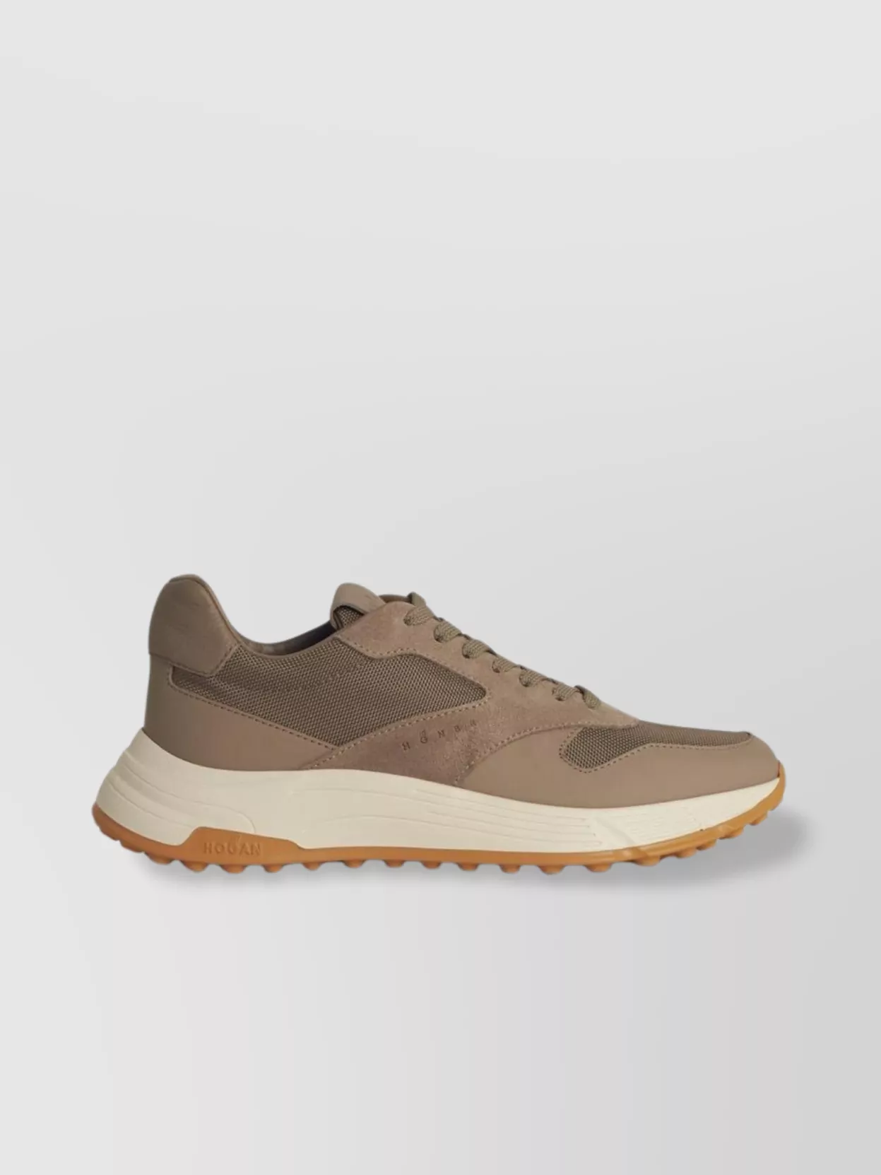 Hogan 'Lightweight' Leather Sneakers Rubber Sole
