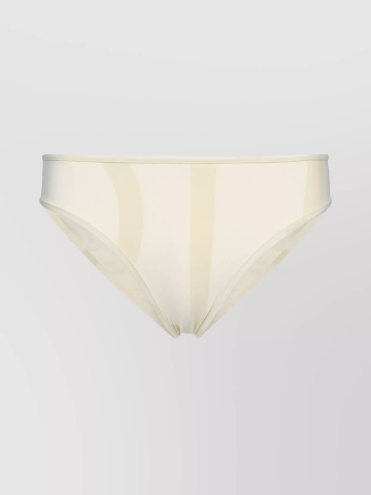 Totême High Leg Monogram Swim Bottoms In Neutral