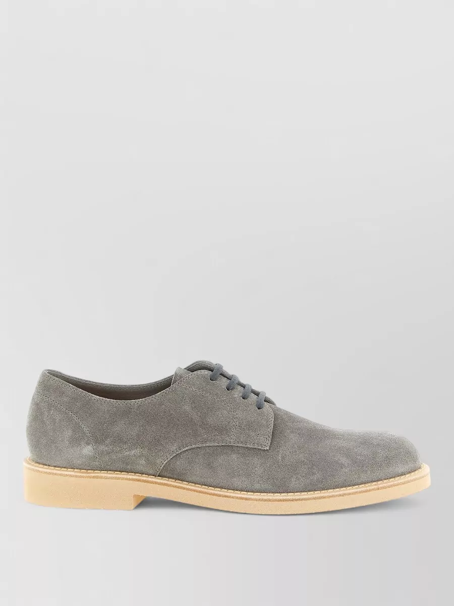 Brunello Cucinelli Leather Derby Shoes