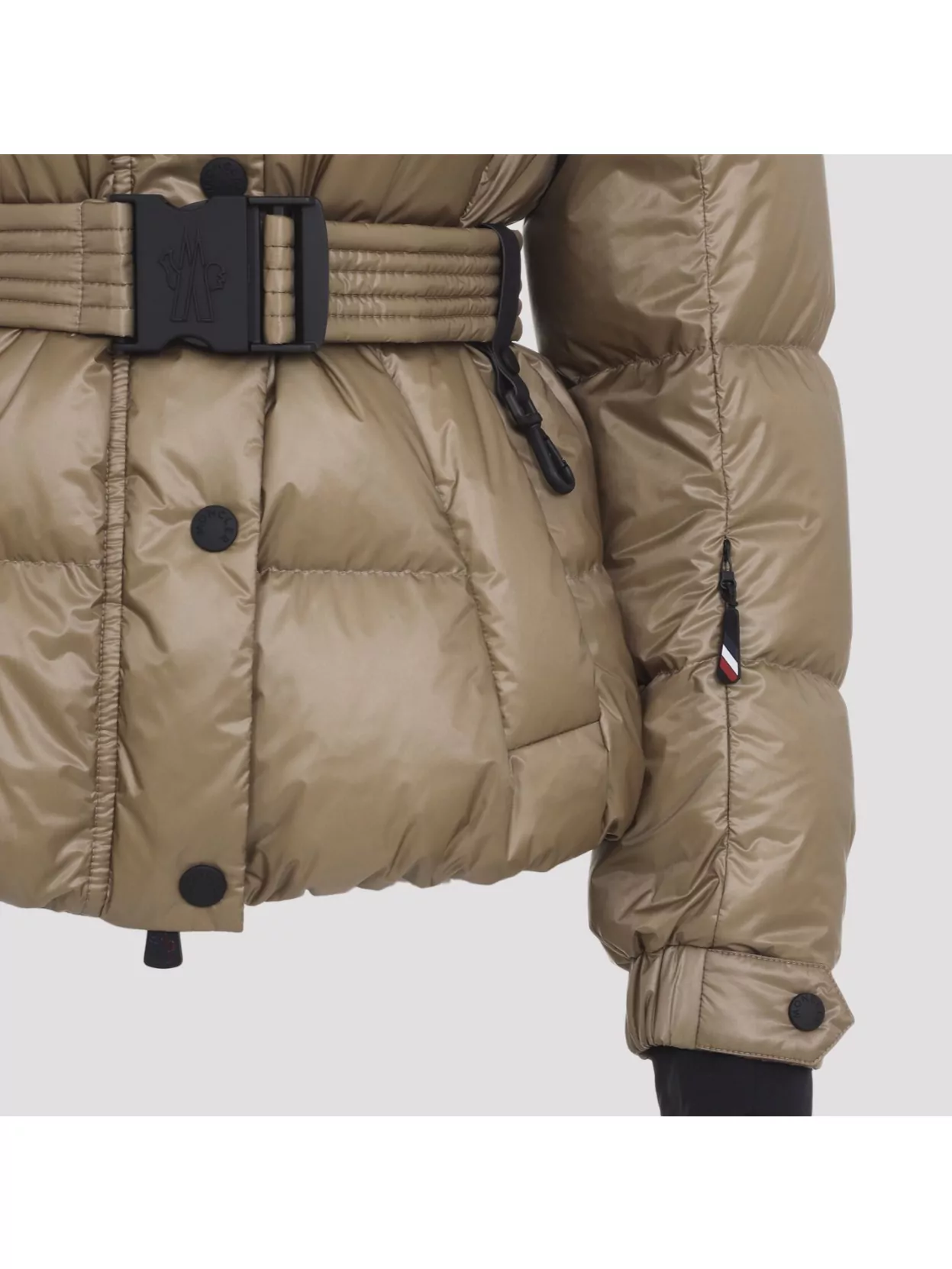 Moncler Grenoble Polyamide Padded Jacket Adjustable Belt