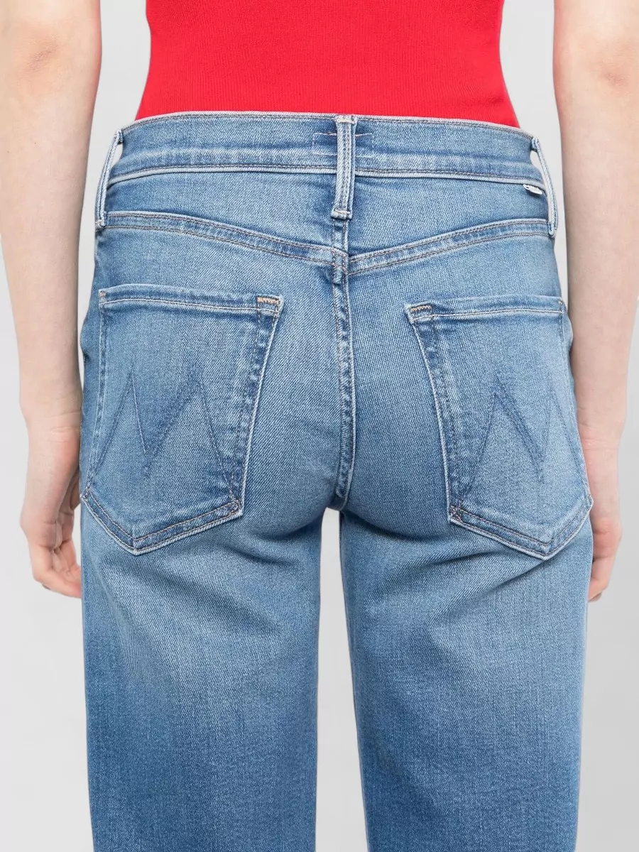 Mother Denim Straight-Leg Jeans