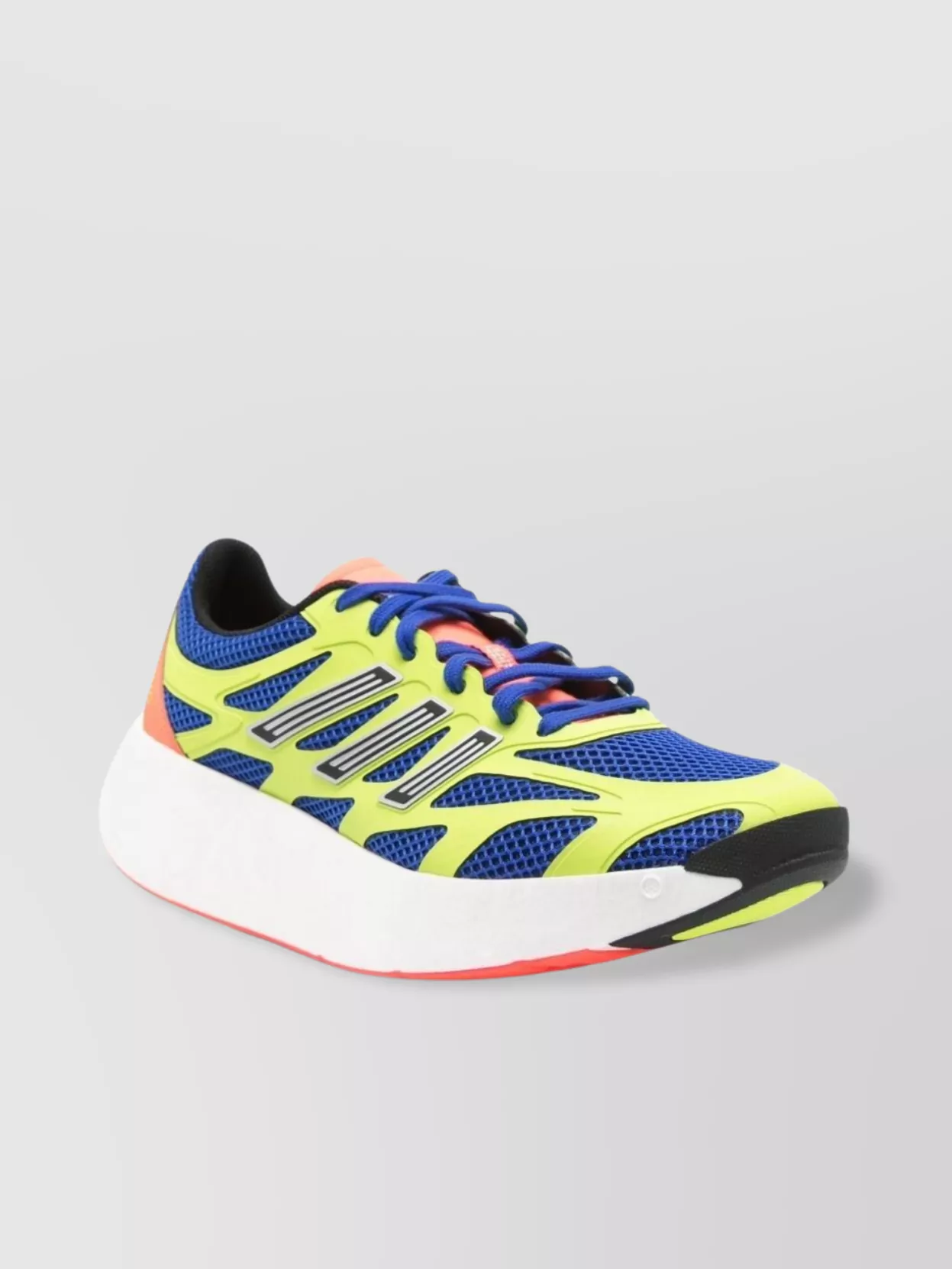 Adidas Low Top Sneakers With Mesh Upper And Contrast Panels