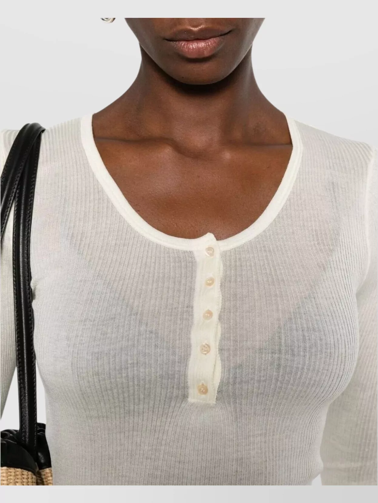 Isabel Marant Long Sleeve Cotton Top