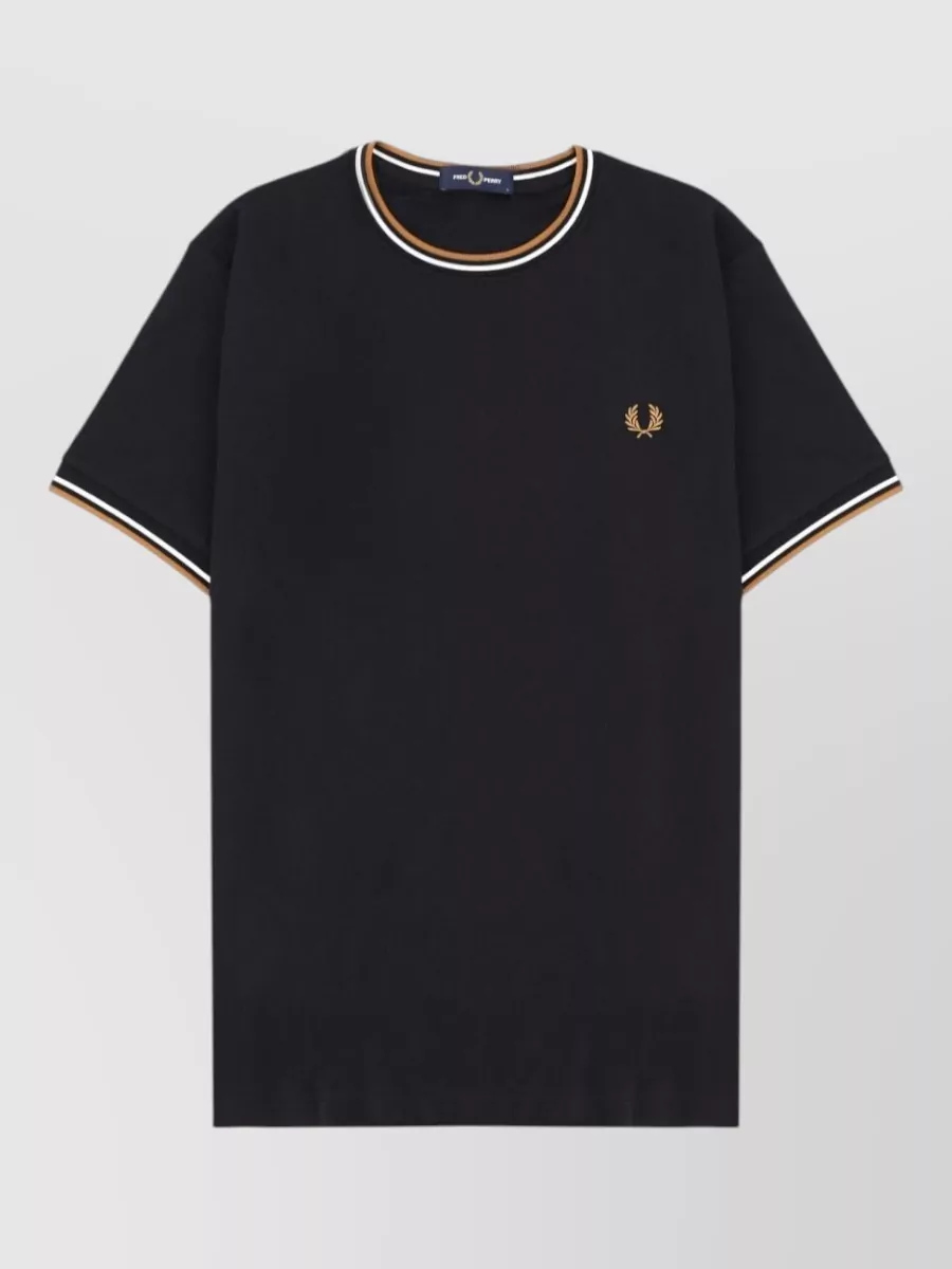 Fred Perry logo-print t-shirt