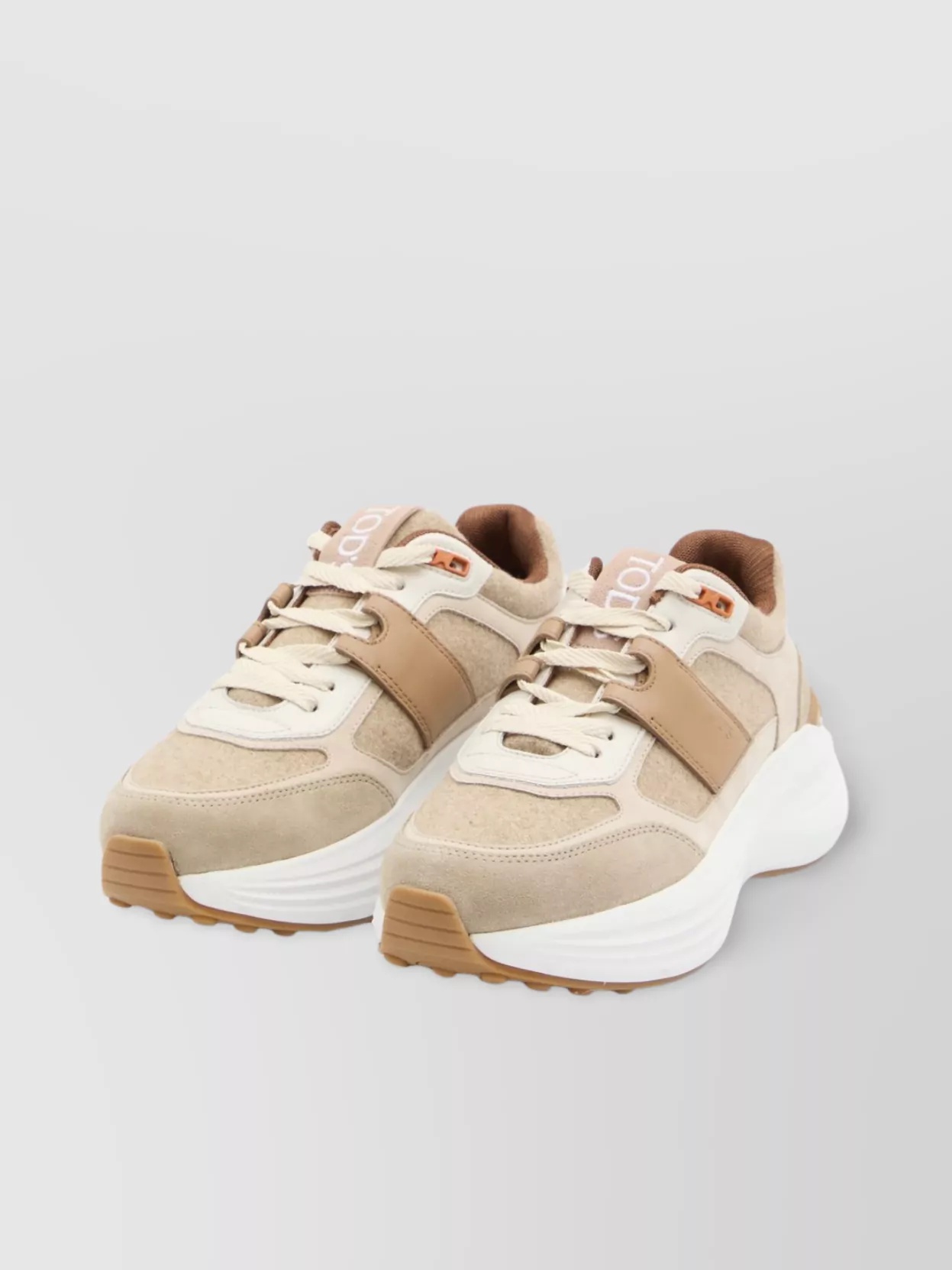 Tod's Maxi Lettering Logo Sneakers