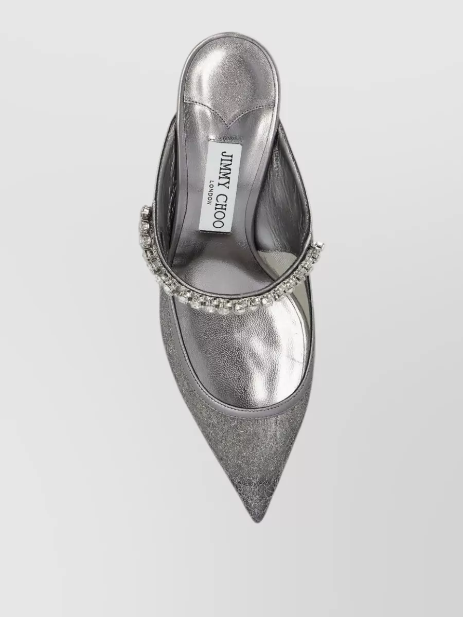 Jimmy Choo Patent Leather Flat Mules
