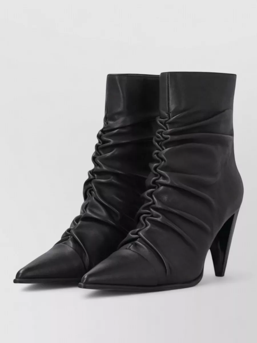 Pinko leather ankle boots