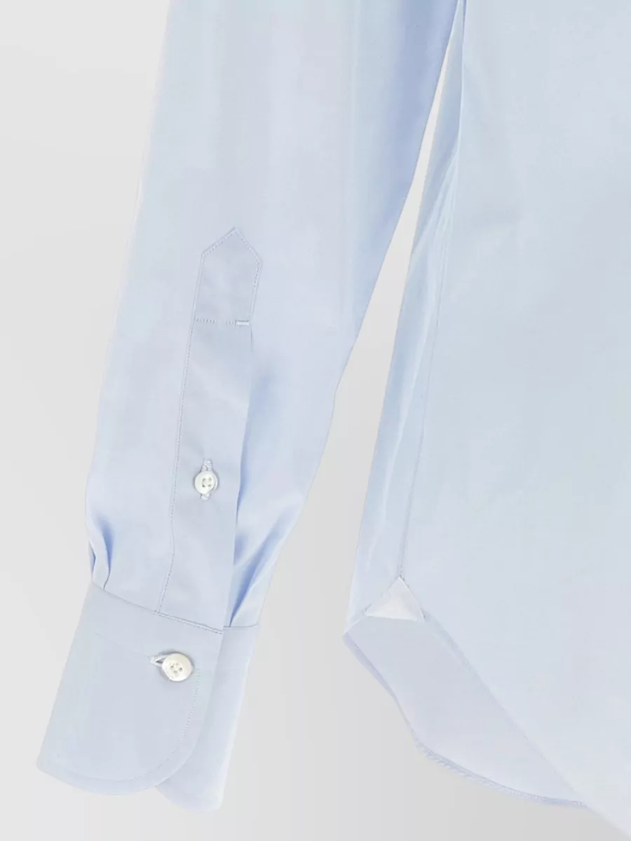 Finamore Cotton Long-Sleeve Shirt