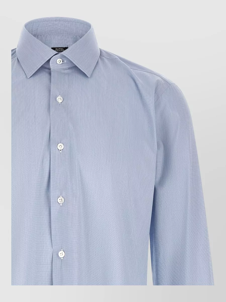 Barba poplin shirt