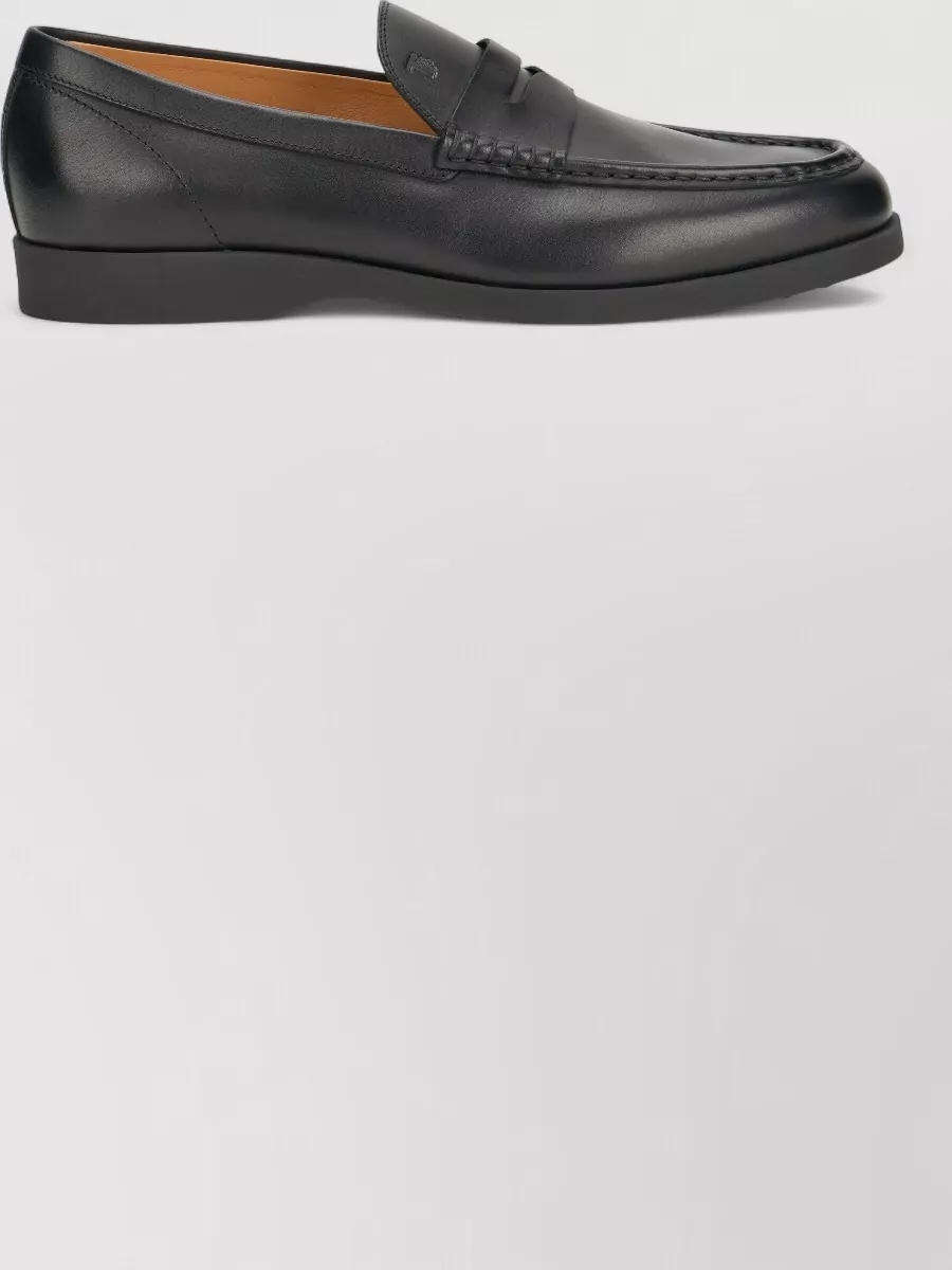 Tod's Leather Slip-On Loafers