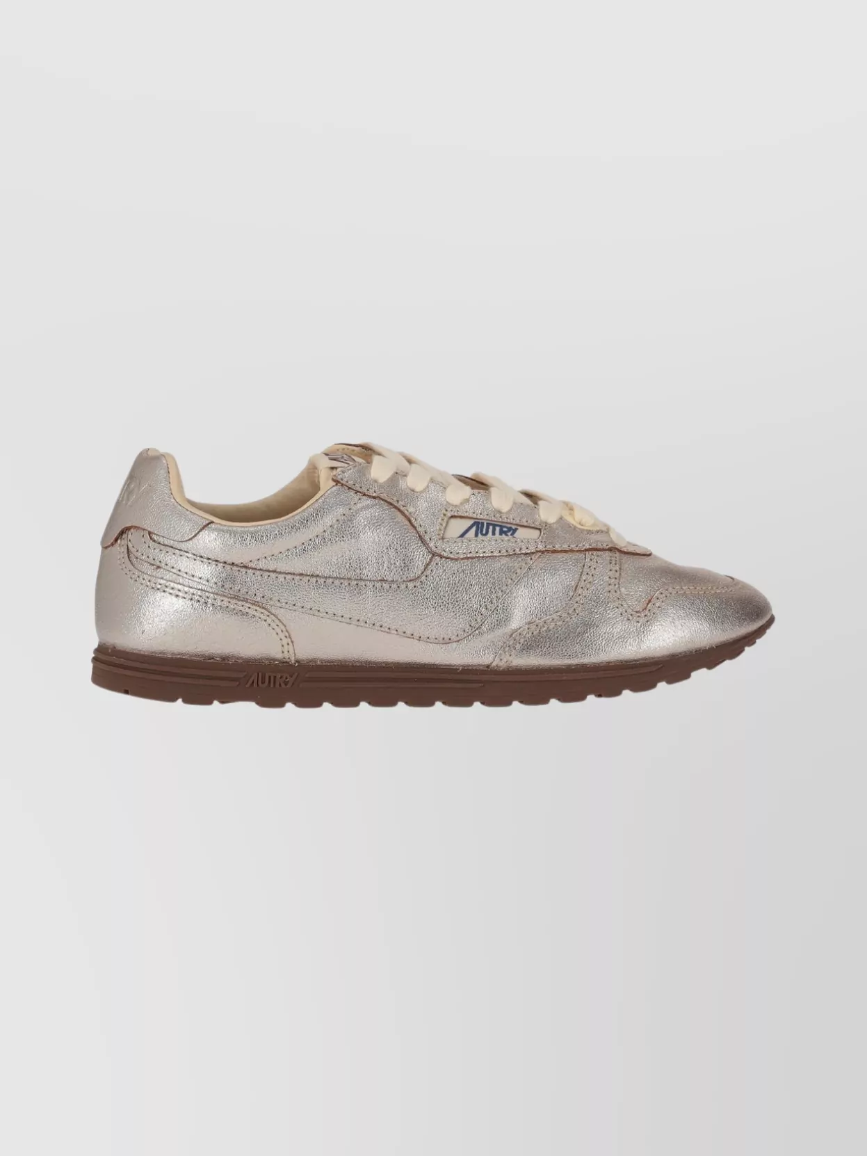 Autry Low-Top Sneakers Metallic Finish