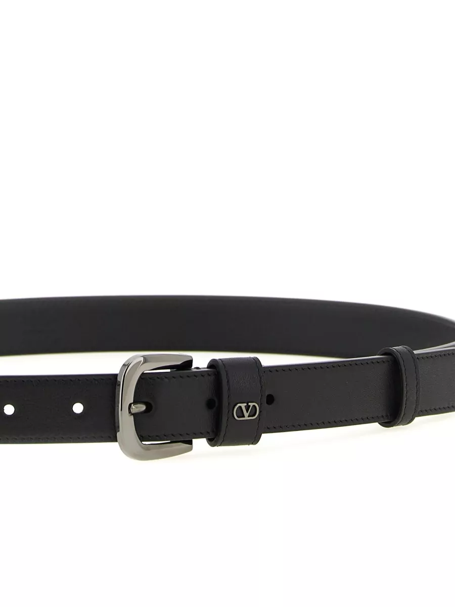Valentino Garavani Vlogo Signature Belt Adjustable Length