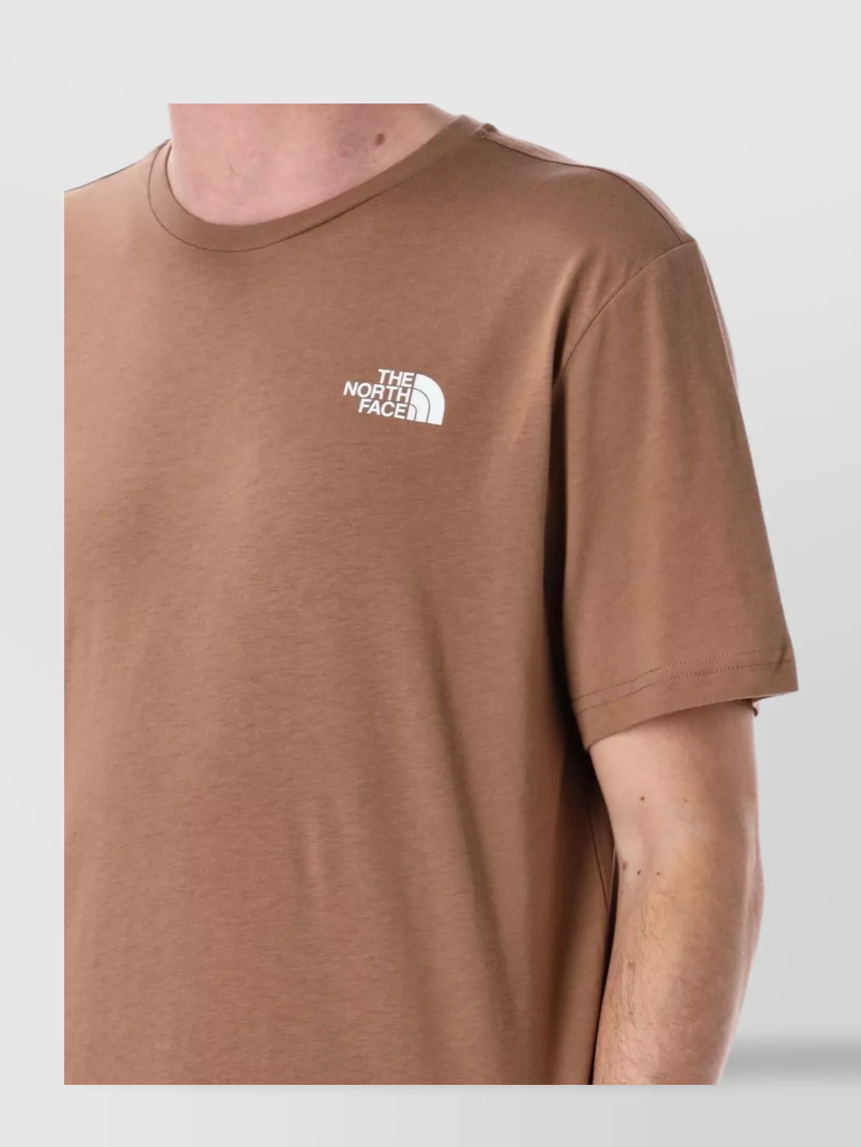 The North Face Logo T-Shirt Crew Neck Short Sleeves Straight Hem