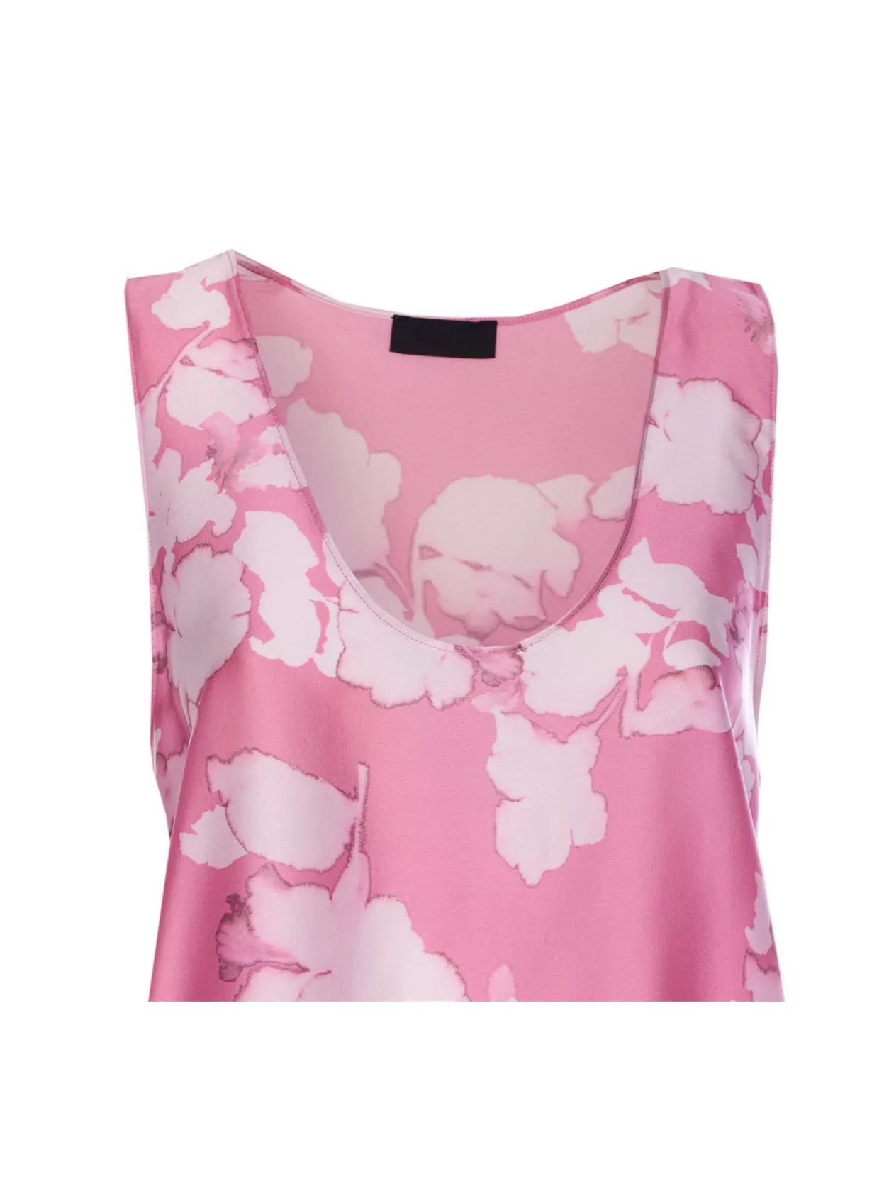 Liu •jo Sleeveless V Neck Top In Lightweight Fabric