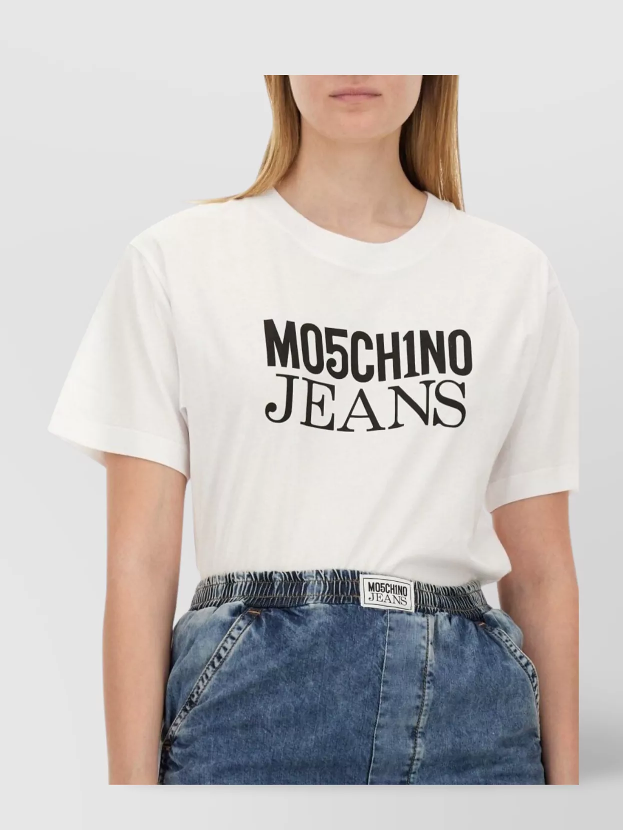 Moschino Logo Crew Neck T-Shirt