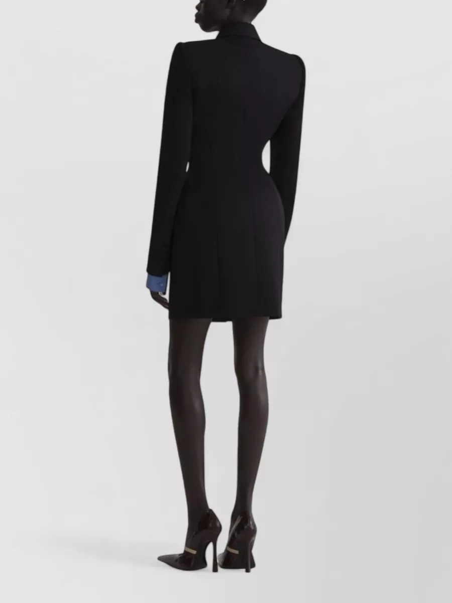 Mugler Wool Knee-Length Trouser Suit